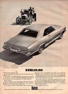 1963 Buick Riviera original ad Extremely Rare - No birthday cards please - Picture 1 of 1