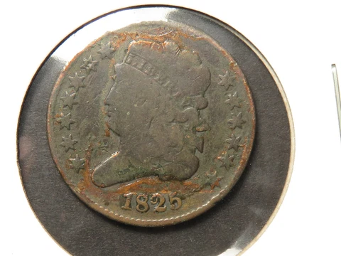 1825 US Half Cent Cover