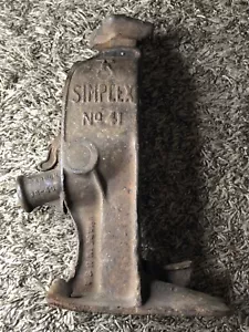 Simplex Jack Eisenbahnjack Made in USA Vintage Antik Vf8 - Bild 1 von 11
