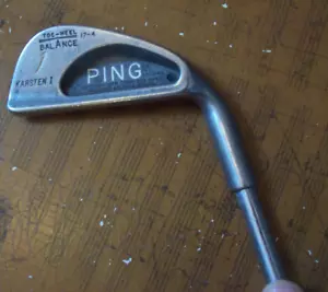 Ping 1 Iron. Great Off The Tee. Great Collectible. Vtg. Black Dot - Picture 1 of 12