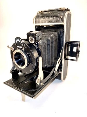 BALDA JUBELLA con lente Jubella Anastigmat 10,5 cm f/6,3 en obturador Vario 1933 raro Foto 1 de 4