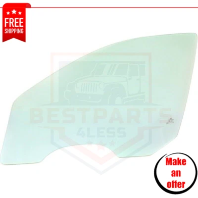 Cristal puerta delantera YS4Z5421411AA lado izquierdo para Ford Focus LX 2000-2004 sedán Foto 1 de 4