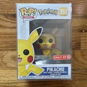 Funko Pop! Vinile: Pokémon - Pikachu - Bersaglio Esclusivo #353 con Protettore - Foto 1 di 8
