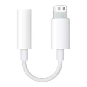Genuine Apple - MMX62AM/A Lightning to 3.5mm Audio Adapter - White - Picture 1 of 4