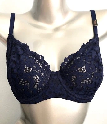 Victoria's Secret Bra Body by Victoria Ensign Crochet Lace Sling Unlined 34D - Image 1 of 2