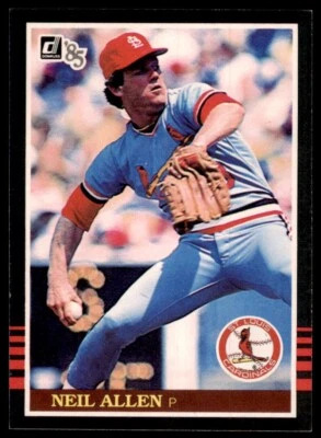 1985 Donruss Neil Allen Baseball Cards #205 - Image 1 of 2