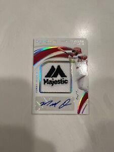 2019 Immaculate Marcell Ozuna 1/1 Game-Used Majestic Patch Auto Cardinals Braves