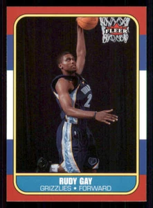 2006-07 Fleer 1986-87 20th Anniversary #101 Rudy Gay - Picture 1 of 2