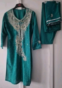 Asian Suit Party Wear - Picture 1 of 22