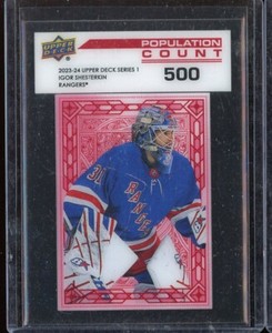 2023-24 Upper Deck Population Count 500 #PC20 Igor Shesterkin XXX/500