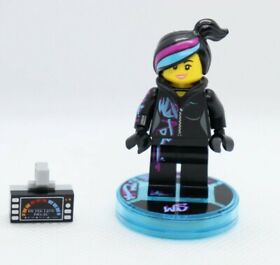 Wyldstyle W/ Relic Detector + Dimensions Game Tag LEGO® MOVIE 70813 Minifigure
