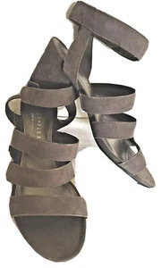 David Jones Soft & Flexy Sandals Size UK 6 ( AU 8 ) Brand New Suede Grey - Picture 1 of 12