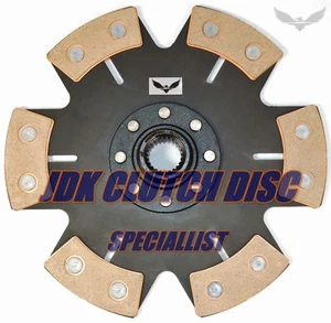 JDK STAGE4 CERAMIC RIGID CLUTCH DISC FITs 2000-04 NISSAN FRONTIER & XTERRA 2.4L - Picture 1 of 2
