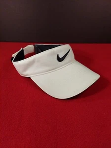 Nike Golf Visor White Adjustable Wicking Lightweight  - Picture 1 of 13