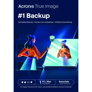 Acronis Cyber Protect Home Office Essentials True Image 1 Gerät 1 Jahr @GWC - Bild 1 von 7