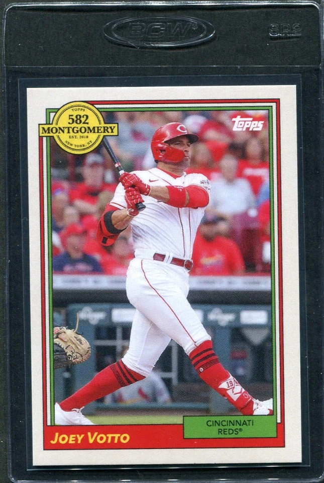 2022 Topps 582 Montgomery Club Set 2 Joey Votto #14 Reds - Image 1 of 1