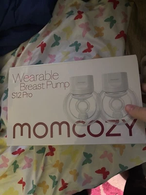 Genuine Momcozy S12 Pro Hands Free Breast Pump Wearable Pumps - SEALED - Image 1 of 2
