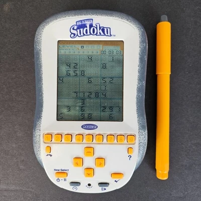 Big Screen Sudoku Hand Held Electronic Game Radica With Doodle Dry Erase Pen - Image 1 of 4