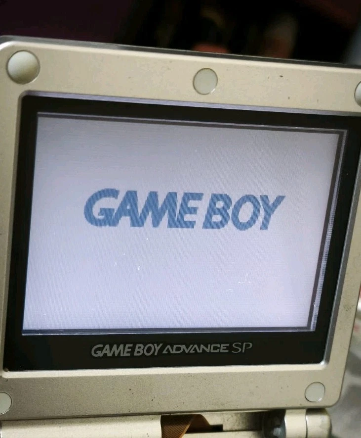 Gameboy Advance SP AGS-001 Display als Ersatzteile Defekt Lesen!!! - Bild 1 von 1
