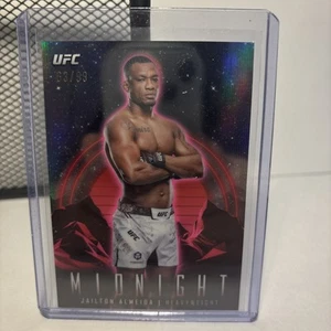 2024 Topps Midnight UFC Jailton Almeida #73 twilight purple Refractor /99 - Picture 1 of 2