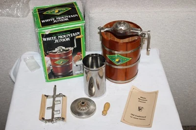 Mini congelador junior White Mountain muestra vendedor vintage Foto 1 de 4