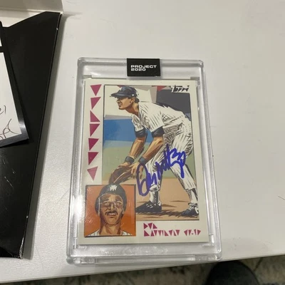 DON MATTINGLY Topps Project 2020 by NATUREL #208 Autograph Auto - Image 1 of 4