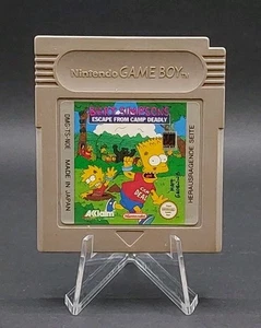 Bart Simpsons Escape from Camp Deadly Nintendo Gameboy Classic nur Modul Spiel - Picture 1 of 2
