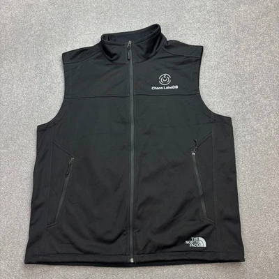 North Face Jacket Adult X Large Black Vest Windwall Softshell Outdoors Men - Image 1 of 4
