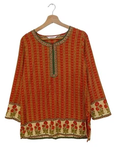 BIBA Blusa de manga larga Mujeres Blusa Talla EU 36 rojo look casual - Imagen 1 de 5