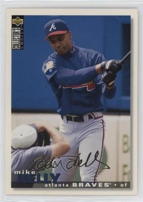 1995 Upper Deck Collector's Choice Gold Foil Signature Mike Kelly #157 - Image 1 of 2