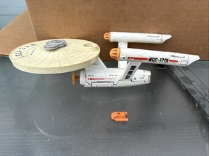1976, Dinky Toys, Star Trek U.S.S. Enterprise Diecast Toy, With Lander Ship - Picture 1 of 24