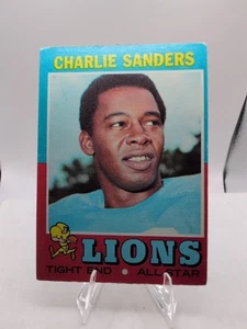 1971 Topps - Charlie Sanders #210 (RC) HOF EX+++ Beautiful Card!! - Picture 1 of 3