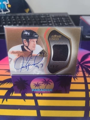 JEREMY ROENICK 2004 UPPER DECK SP GAME USED JERSEY AUTO GOLD SP 15/21 VERY RARE! - Image 1 of 3