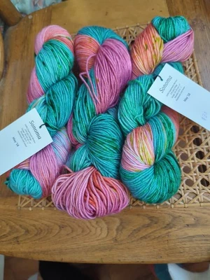 Set Of 3 Baah Sonoma 💯 SW Merino 234 yds Per 100g Dk May '18 - Image 1 of 2
