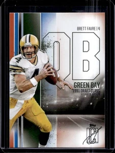 2024 Topps Signature Class- Brett Favre 🧀- #16 Orange/Blue Green Bay Packers - Picture 1 of 2