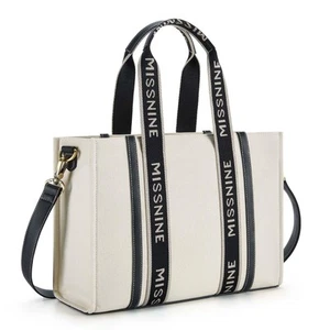 Tote Bag for Women Canvas Top Handle Satchel Purse Trendy Lightweight Hobo Sh... - Picture 1 of 6