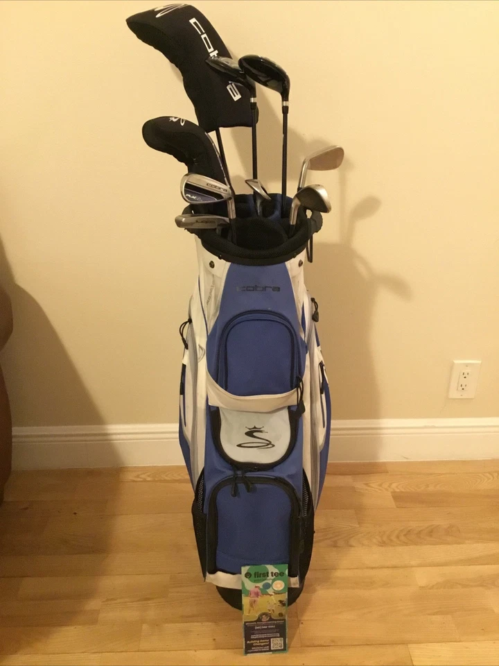 Cobra Fly XL Full Set (D, 3W, 5W, 4H, 5H, 6-SW, Putter) Regular & Cart Bag - Image 1 of 4