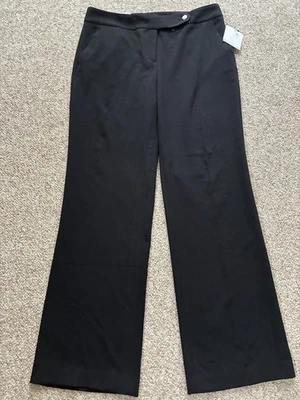 Calvin Klein Black Women's Classic Fit Dress Pants Size 6 New With Tags!  - Image 1 of 4