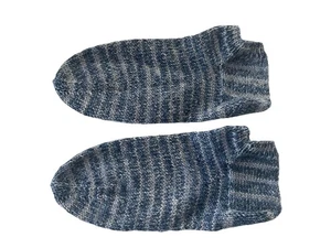Selbstgestrickte,handgestrickte Socken , Sneaker Gr. 39 - 40, 6 Fach Wolle .🧶 - Bild 1 von 1