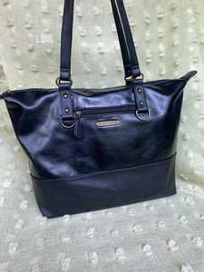 Stone Mountain Tasche Teilleder groß Schultertasche - Bild 1 von 14