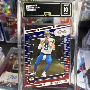 2024 Panini Absolute - Matthew Stafford #64 Red & Blue - Picture 1 of 1