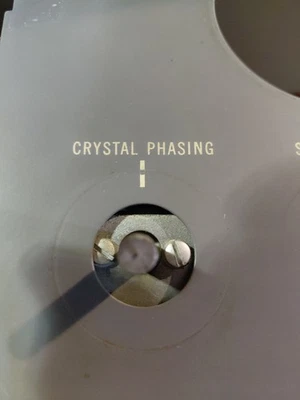 Control de fase de cristal Hallicrafters modelo SX 43. SOLO ESTADO   Foto 1 de 4