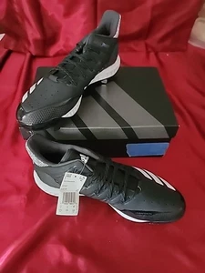 Size 12.5 - adidas Icon Bounce Low Black Carbon - Picture 1 of 7