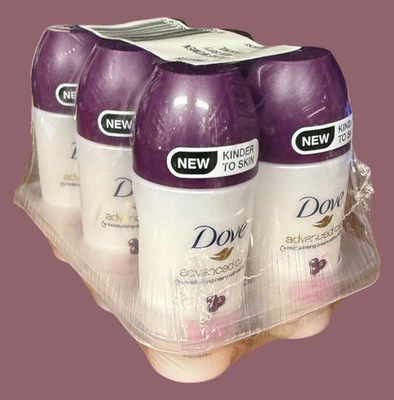 DOVE WOMEN ADVANCE  CARE  Acai Berry ANTI-PERSPIRANT ROLL ON 50 ML (6pack ) - Image 1 of 4