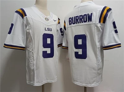 LSU Tigers #9 Joe Burreaux White 2023 Stitched Football Jersey - Image 1 of 2