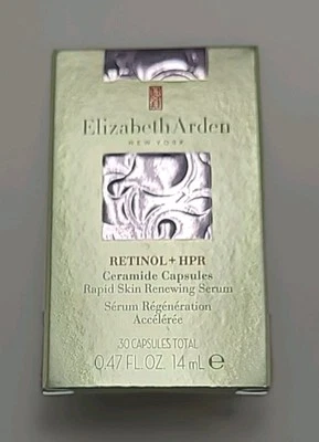 ELIZABETH ARDEN Retinol + HPR Ceramide Capsules Rapid Skin Renewing 30 Capsules - Image 1 of 4