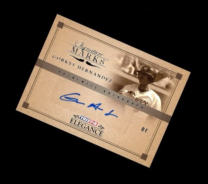 2007 Tri Star SIGNATURE MARKS SP GORKYS HERNANDEZ AUTO! OF  - Image 1 of 1
