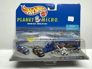 Microscaje Hot Wheels Planet Micro Pro Racing 1/4 con base de coleccionista nuevo en caja - Imagen 1 de 6