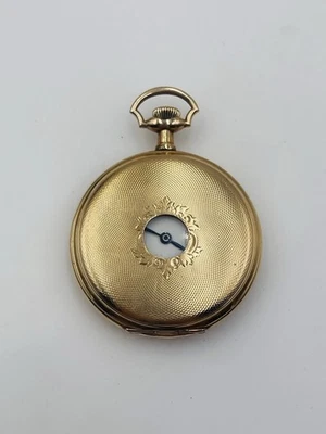 Reloj Bolsillo E. Howard Co Antiguo Oro Lleno Apertura de Visualización Ojo de Buey Para Hombre Foto 1 de 4