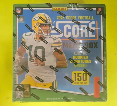 2025 Panini Score Football Mega Box Factory Sealed!! 10 Packs 150 Cards - Image 1 of 2